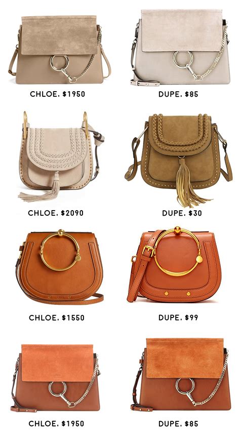 chloe inspired bag amazon